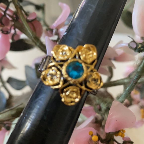 STERLING SILVER FLOWER RING🍁FREE SHIPPING🍁 - Picture 6 of 6